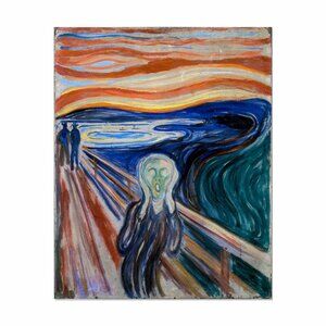 Edvard Munch Art Print 8"by10" THE SCREAM Reproduction Fine Art Famous Painting